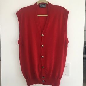 Versace sweater/west- XL